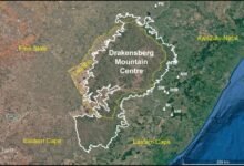 Drakensberg Mountains Map
