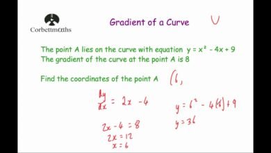 GCSE Maths Differentiation