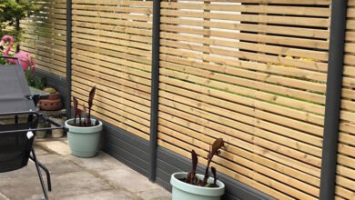 Contemporary Fence Panels