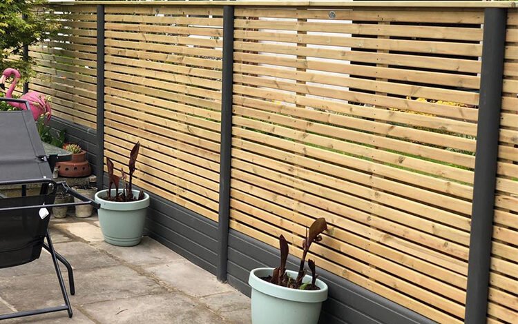 Contemporary Fence Panels