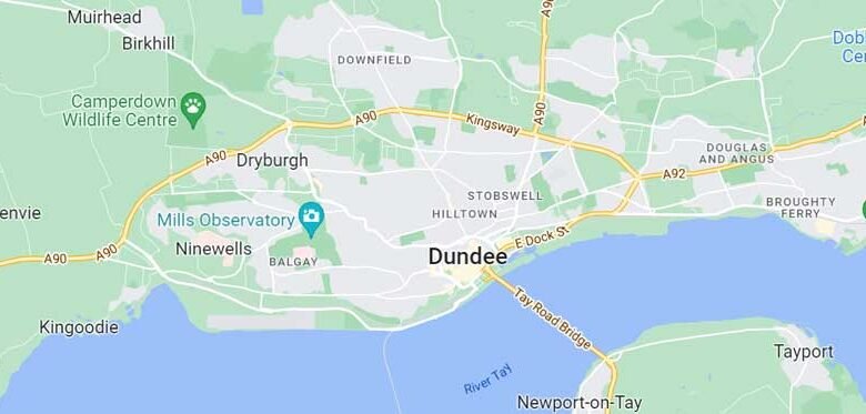 Dundee Map