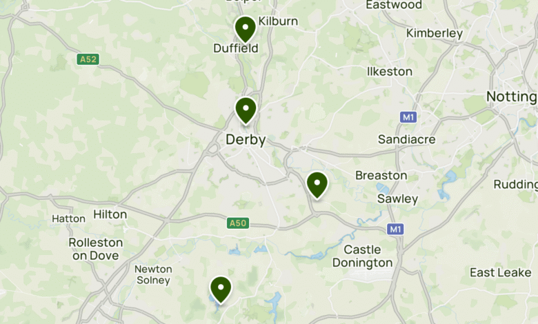 Derby Map