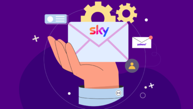 Sky Yahoo Mail