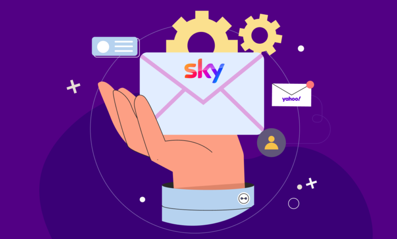 Sky Yahoo Mail